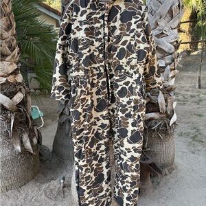 Men's Camouflage Jumpsuit Hunt Hunting